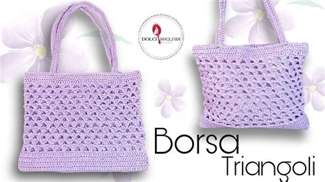 manici borsa prada uncinetto|Borsa Triangoli Stile Prada All’Uncinetto: Tutorial Facile.